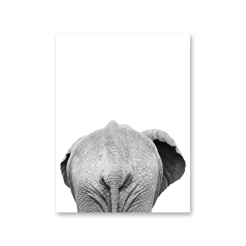 

Холщовый постер "Сафари животные" KOPHAEL