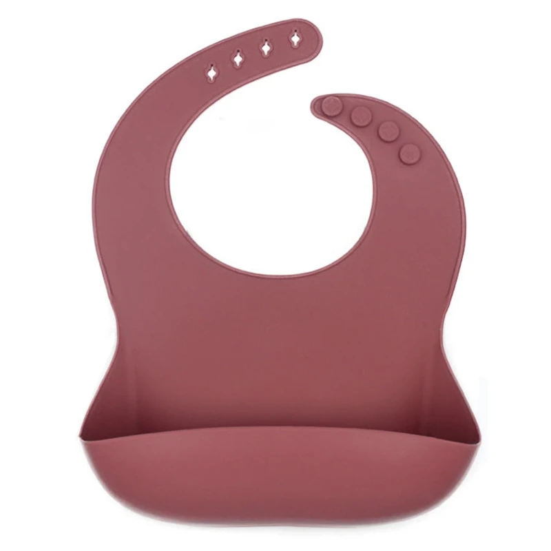 Juego de vajilla para beb&eacute;, Baberos para reci&eacute;n nacido, plato de cena, juego de cuchara, impermeable, alimentaci&oacute;n de silicona de grado alimenticio, toalla para Saliva y dentici&oacute;n, 3 uds.-3
