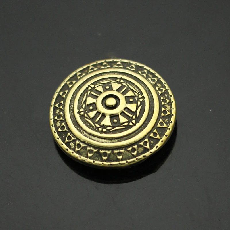 

DIY leather craft solid brass wallet decoration screws button dia 25mm 5pcs/lot