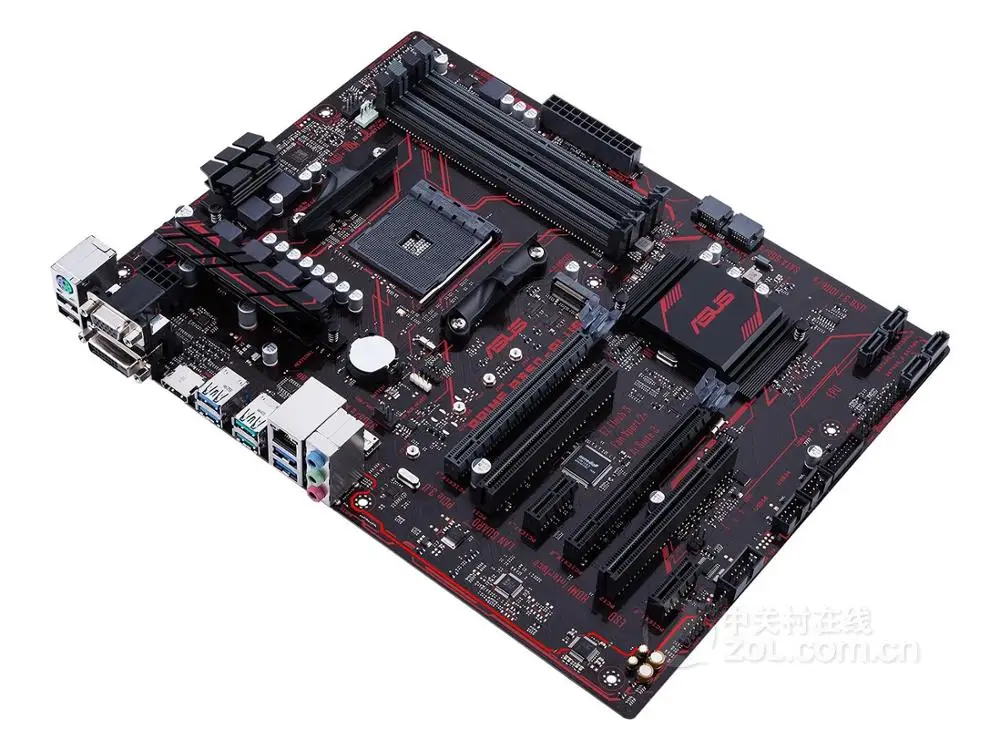 

for ASUS PRIME B350-PLUS motherboard Socket AM4 DDR4 USB3.0 32GB B350 desktop motherboard