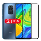 2 шт. Защитная пленка для xiaomi redmi 10X pro 9A 9C note 9 9s pro MAX 8 8T 8A, закаленное стекло для защиты экрана телефона