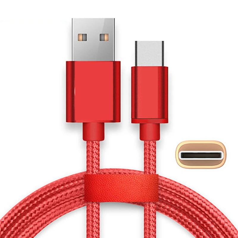 Кабель с разъемом USB Type C для Samsung S10 S9 A50 A20 M40 Xiaomi Redmi Note 7 K20 pro быстрой зарядки