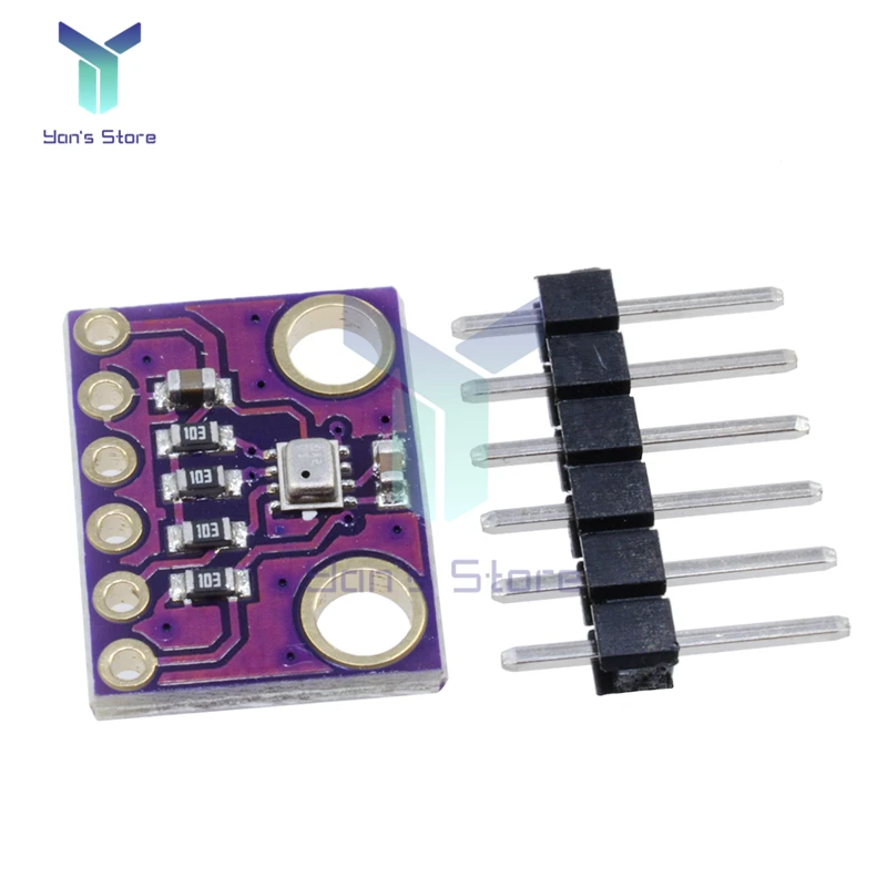 

Цифровой датчик высоты барометрического давления I2C BMP280 3,3 В, высокоточный атмосферный модуль постоянного тока для arduino