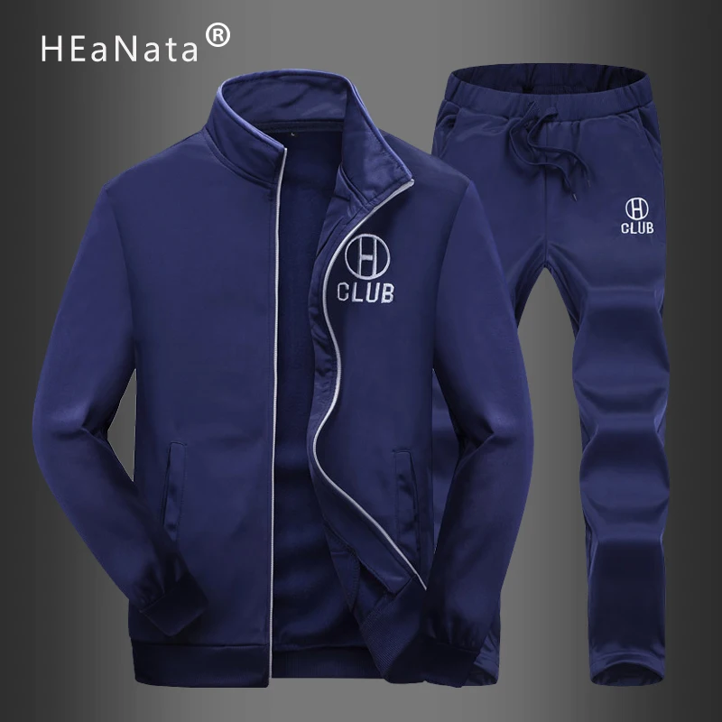 Мужской спортивный костюм осенне зимний хлопковый вельветовый комплект из двух