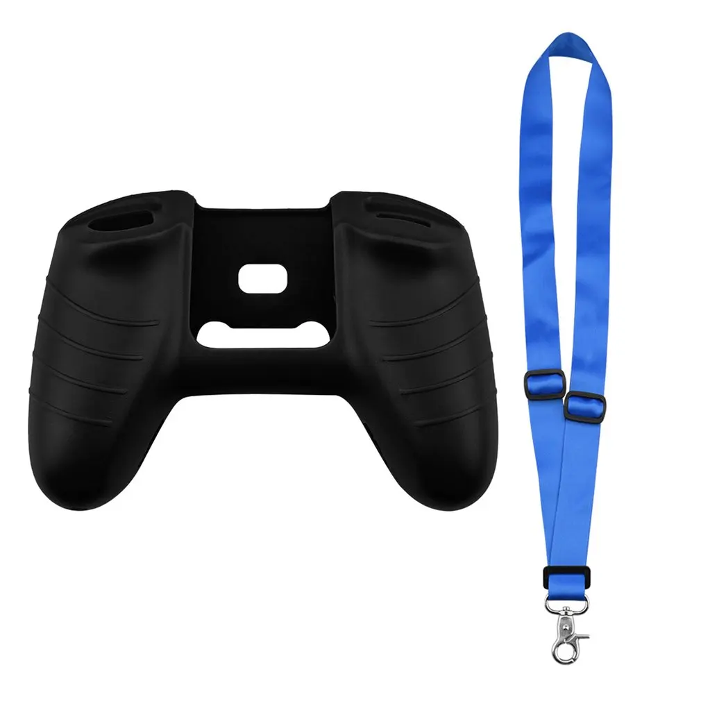 Silicone Sleeve Cover Neck Strap for DJI Motion Controller Protective Skin Case Anti-Lost Lanyard for DJI FPV Combo Accessories