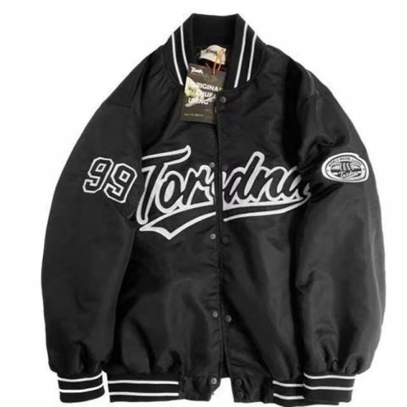 

Autumn 2021 New Arrival Hot Women Bomber Jacket Brand Clothing Single Breasted Spliced Baseball Pure Fresh Stripe Coat Casual
