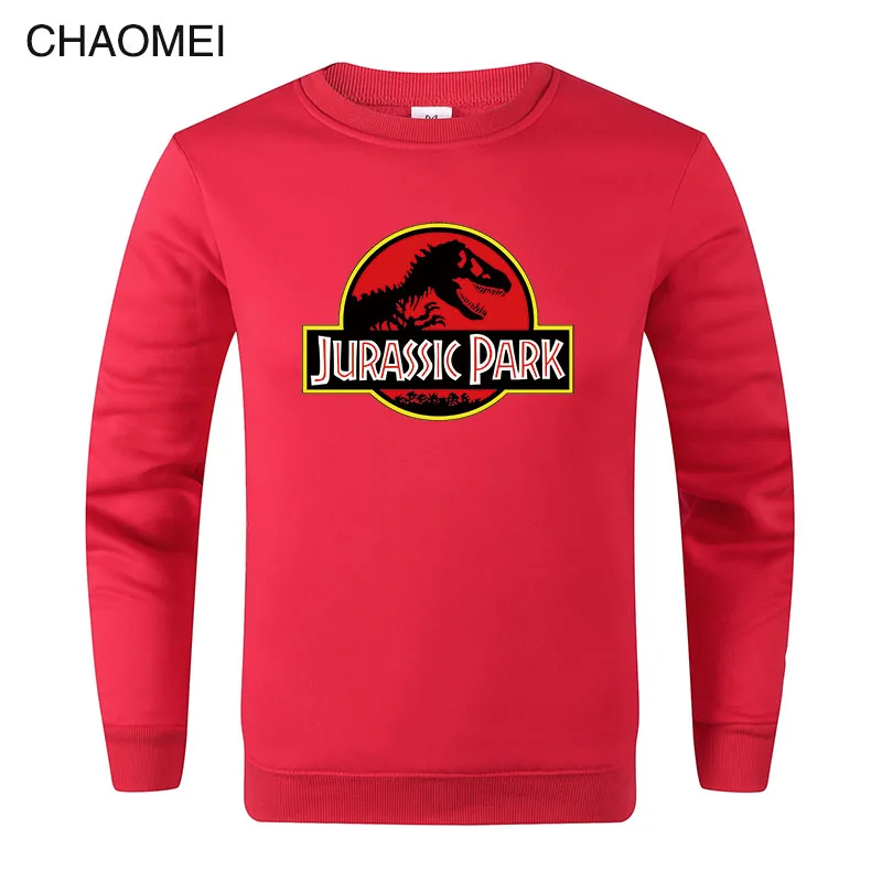 Jurassic Park Толстовка для мужчин и женщин Пуловер Флисовые Толстовки в винтажном стиле Юрский Мир джемпер унисекс Casaco Feminino C109 - Цвет: 4