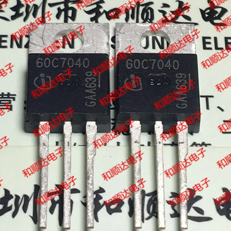 10 шт./лот 60C7040 IPP60R040C7 новая точка-220 | Электронные компоненты и принадлежности