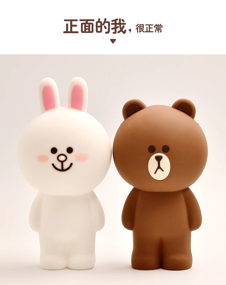 Cheng Pin чехол для карандашей с мультипликационным принтом Kawaii милый силиконовый коричневый Медведь Кролик 3D Сумка для карандашей детские игрушки подарки детский Декор