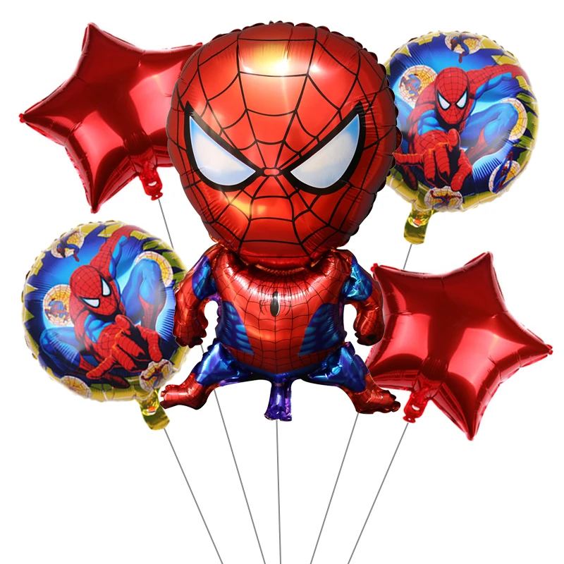 Воздушные шары Человек-паук 1 комплект | Дом и сад