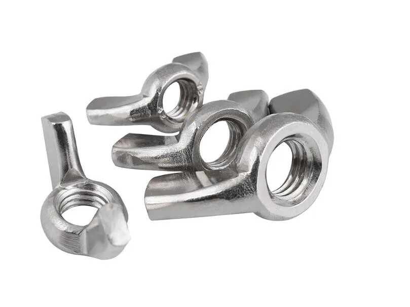 M3 M4 M5 M6 M8 M10 M12 Tye A Squate Wing Nut 304 бабочки из нержавеющей стали ручная затяжка гайки DIN315