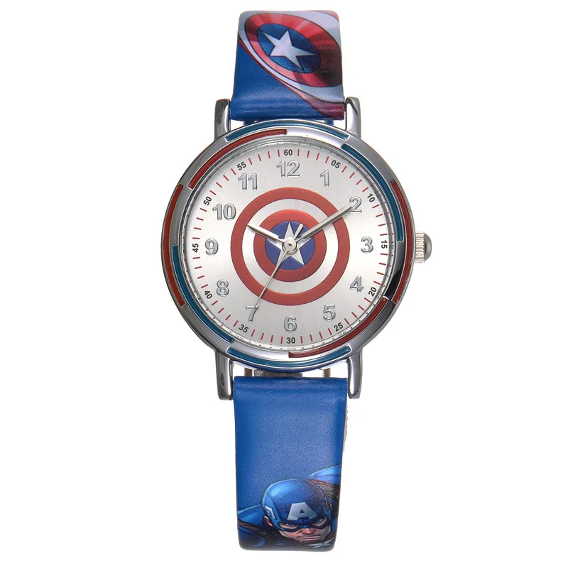 

Avengers Watch Disney Children's Watch Captain America Shield Quartz Watch