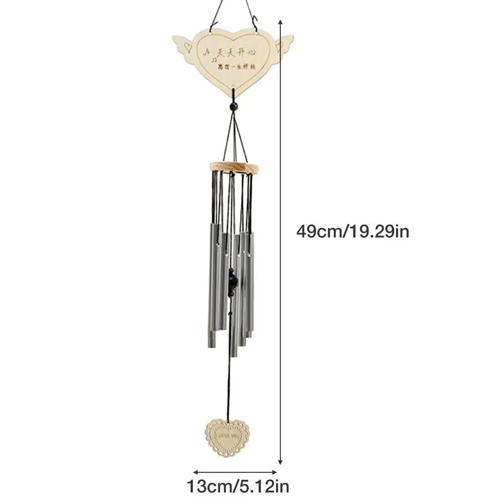 

8 Pipe Metal Wind Chimes Home Window Hanging Decoration Balcony Wind Chimes Pendant Symbol Of Good Luck