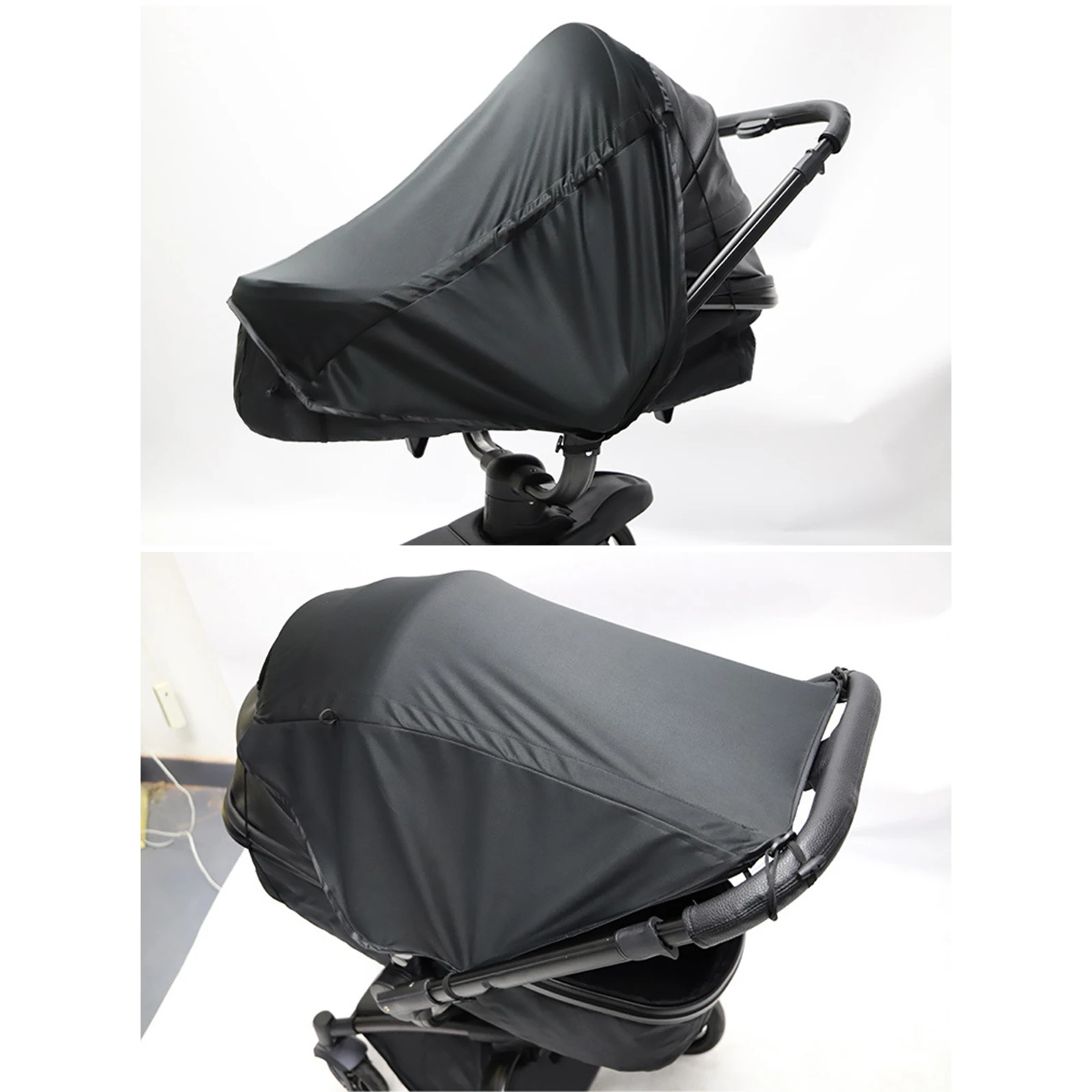 

Infant Stroller Sun Shade Cover UV Protection Canopy Cover for Baby Easy Fixed Lightweight Breathable Replacement