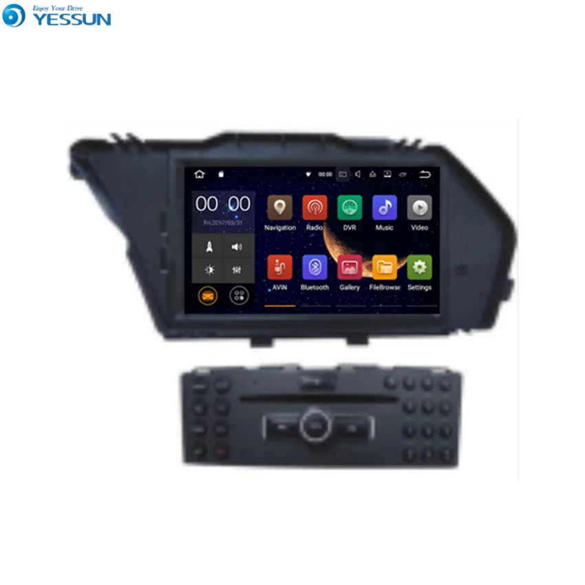 YESSUN для Benz GLK X204 2008 ~ 2012 Android Автомобильная магнитола Мультимедиа Аудио Видео Радио