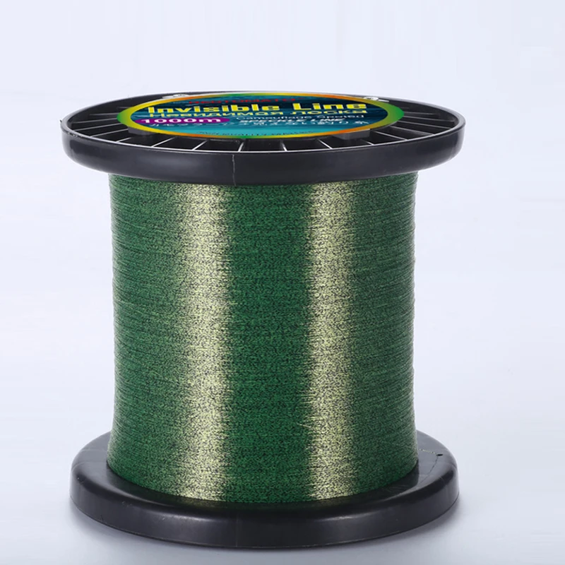 1000M Super Strong Carp Fishing Invisible Fishing line Speckle 3D Camouflage Sinking Thread   Fluorocarbon Coated Fishing Line enlarge
