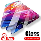 Защитное стекло, закаленное стекло для Samsung Galaxy A51A52A72A32A71A50A70A21sA20eA31A40A12A11S20FE S21 Plus, 3 шт.