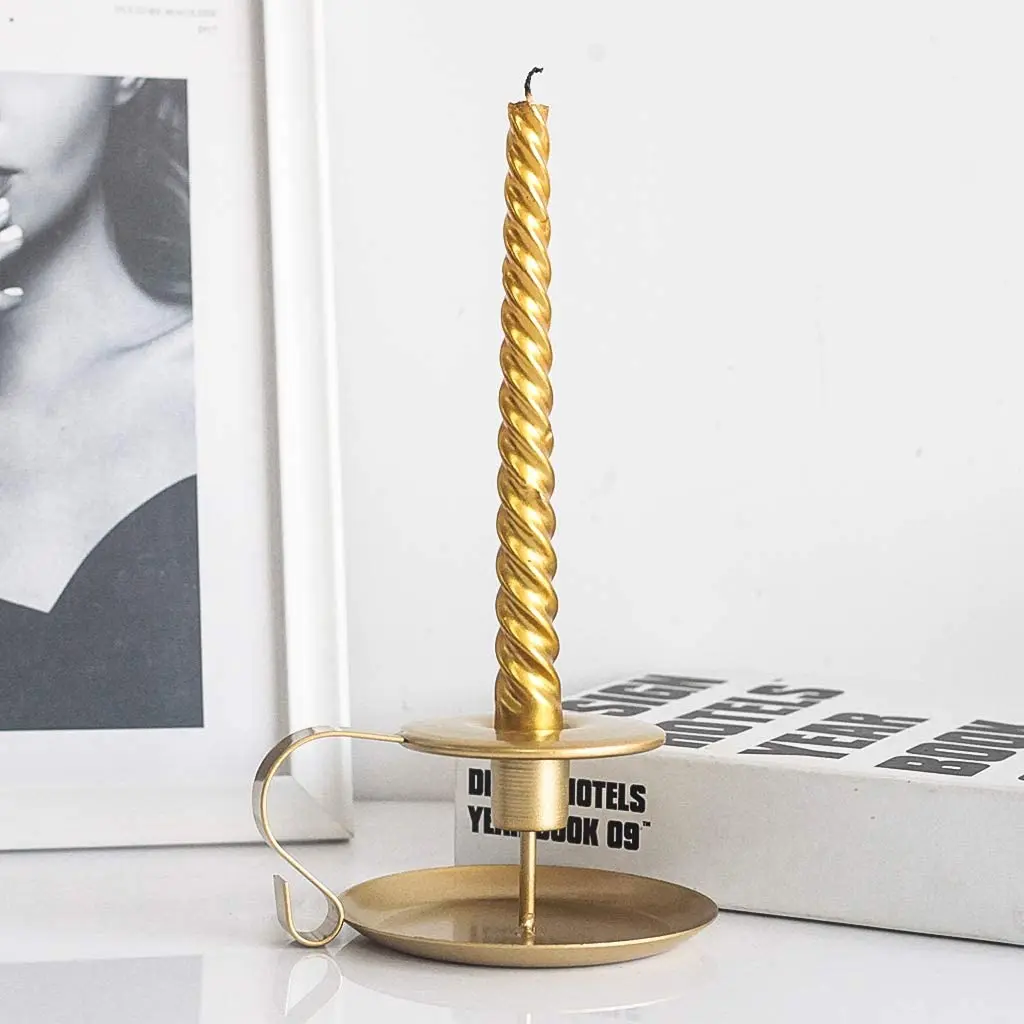 Винтажные подсвечники 2 шт. маленький железный подсвечник для дома кофе гостиной