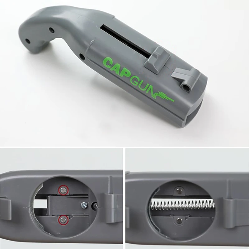 

Cap Gun Bar Tool Creative Flying Launcher Bottle Beer Opener Drink Opening Shaped Lids Shooter