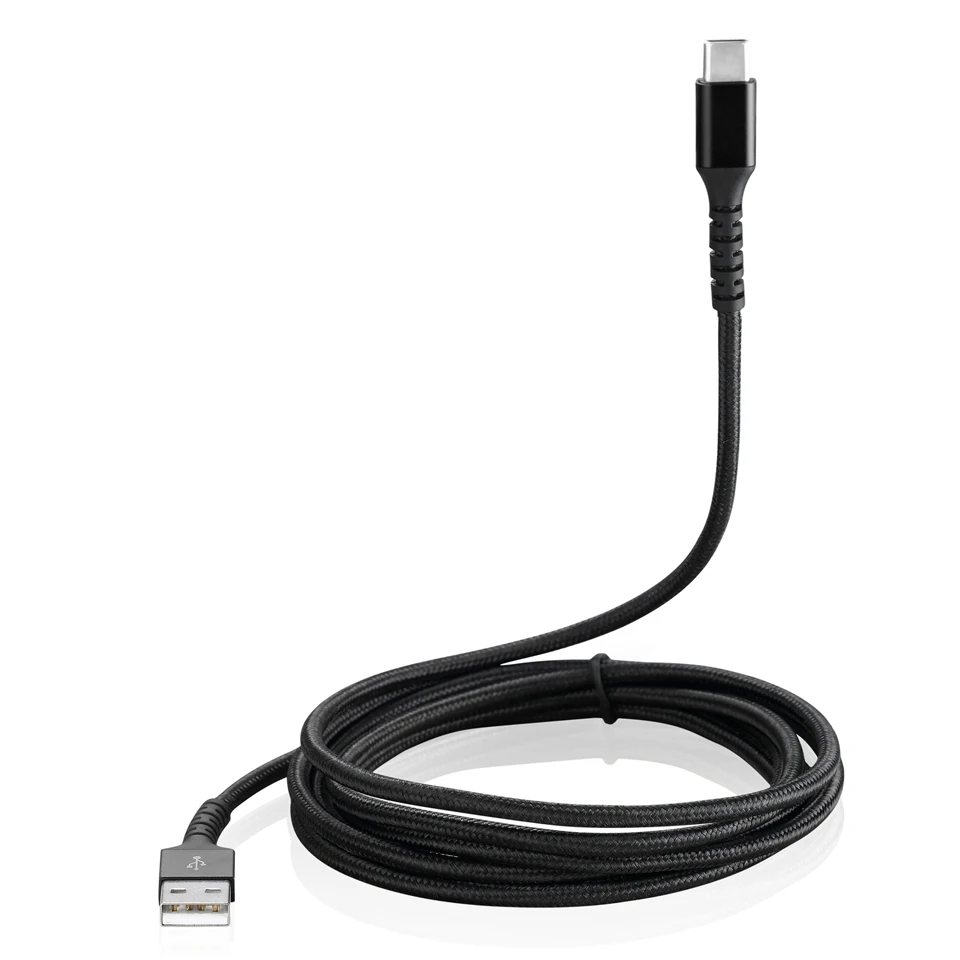 Bochara Плетеный 4А usb type C кабель для быстрой зарядки из фольги+ Плетеный экранированный кабель для мобильного телефона 50 см 1 м 2 м