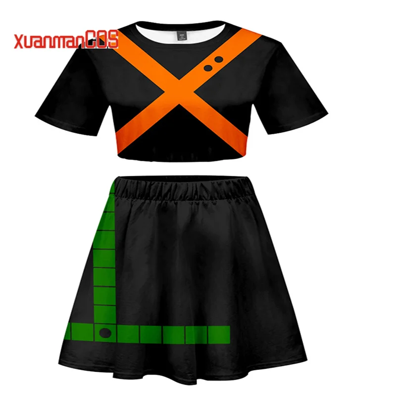 

Boku No Hero Academia Merch My Hero Academia Cosplay Costume Bnha Summer Top Women Dress