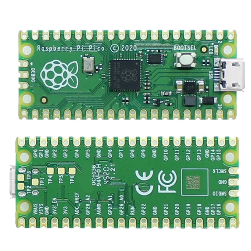 

for Raspberry Pi Pico Board , High-Performance Microcontroller Board with Digital Interfaces, with Pre-Soldered Header