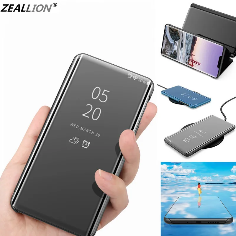 Zeallion для Huawei Nova 5 5i Коврики 30 Honor 20 9X Pro P20 Lite 2019 роскошный защелкивающийся чехол с