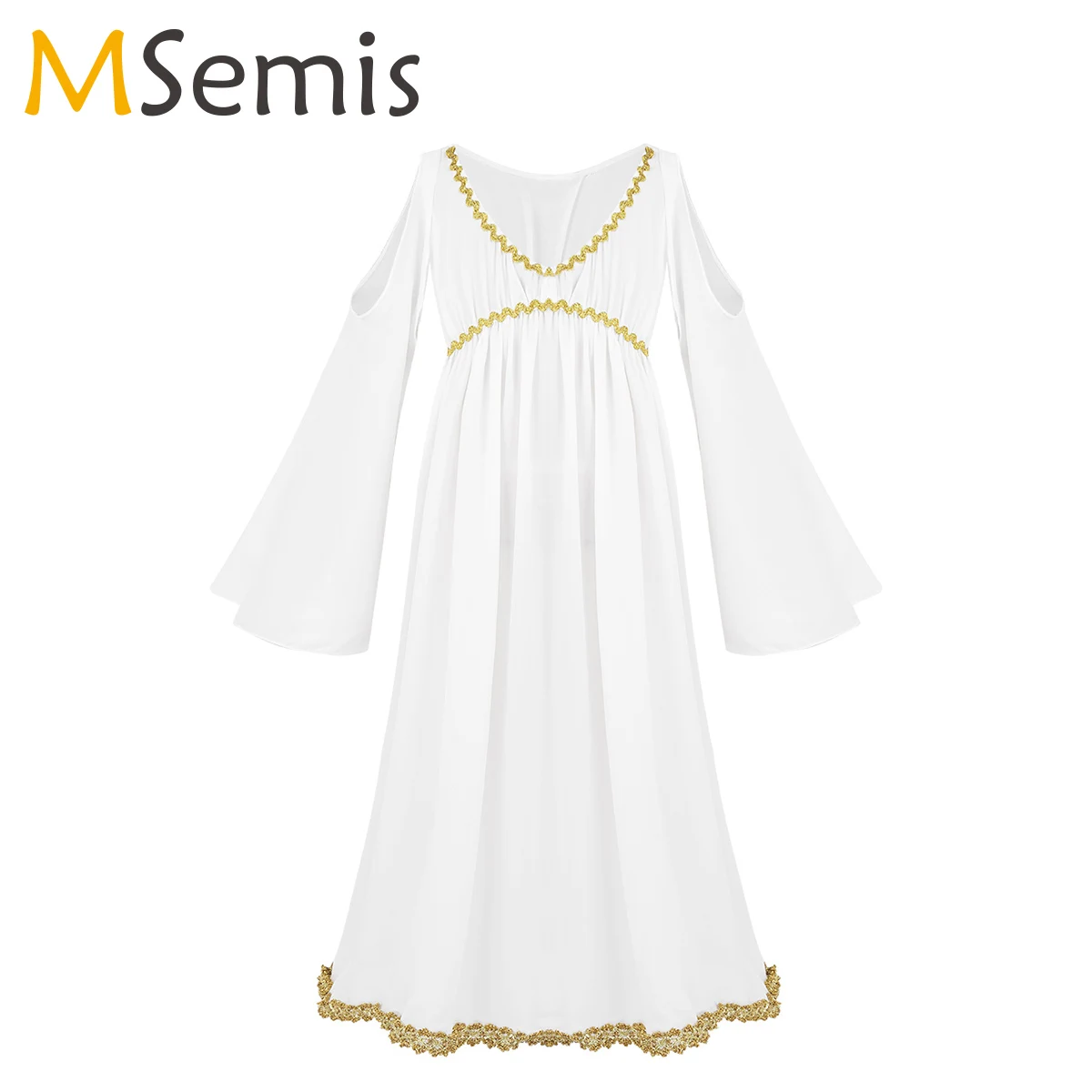 

Kids Child Roman Greek Fairy Cosplay Costume for Girls Halloween Carnival Party Costume Dress Up Roleplay Fancy Princess Dress