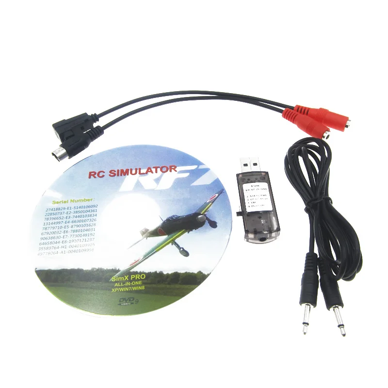 22 в 1 RC Flight Simulator кабель для G7 Phoenix 5 0 Aerofly XTR VRC FPV Racing diy electronics | Электронные