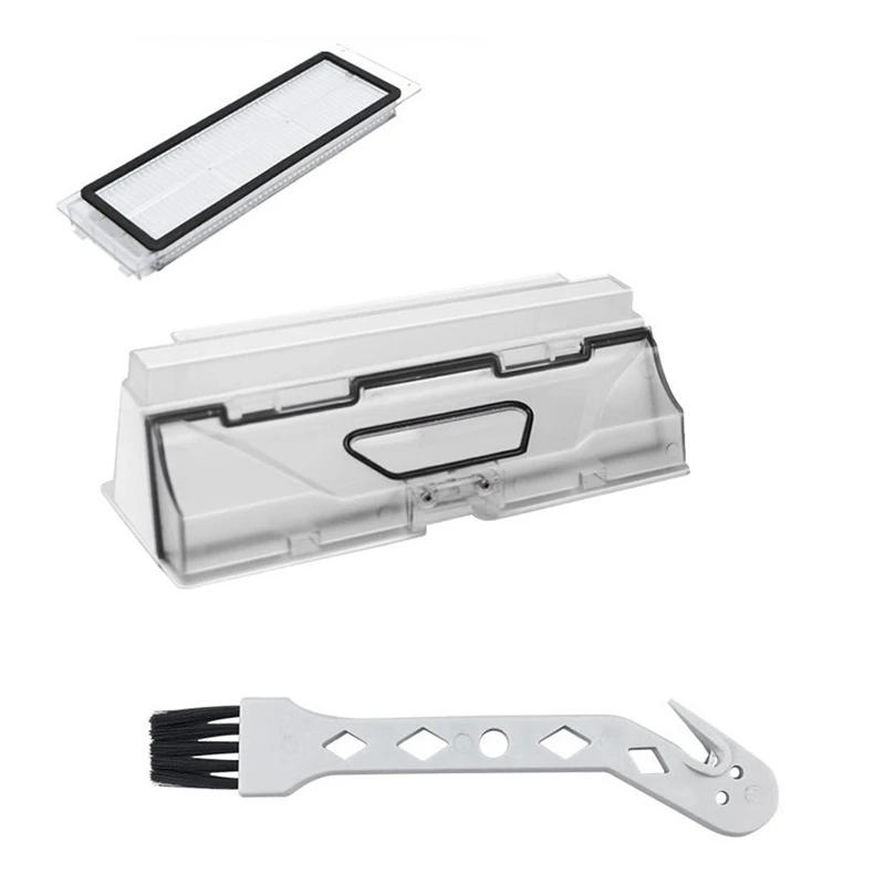 

Dust Box Parts for Xiaomi Vacuum Cleaner Robotic Roborock S5 MAX S6 MaxV PURE,Dustbin Box with Filter Accessories