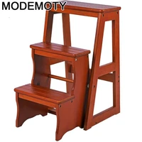 pied marchepied pliant ottoman small marches escalera plegable folding kitchen wood stepladder ladder chair escabeau step stool