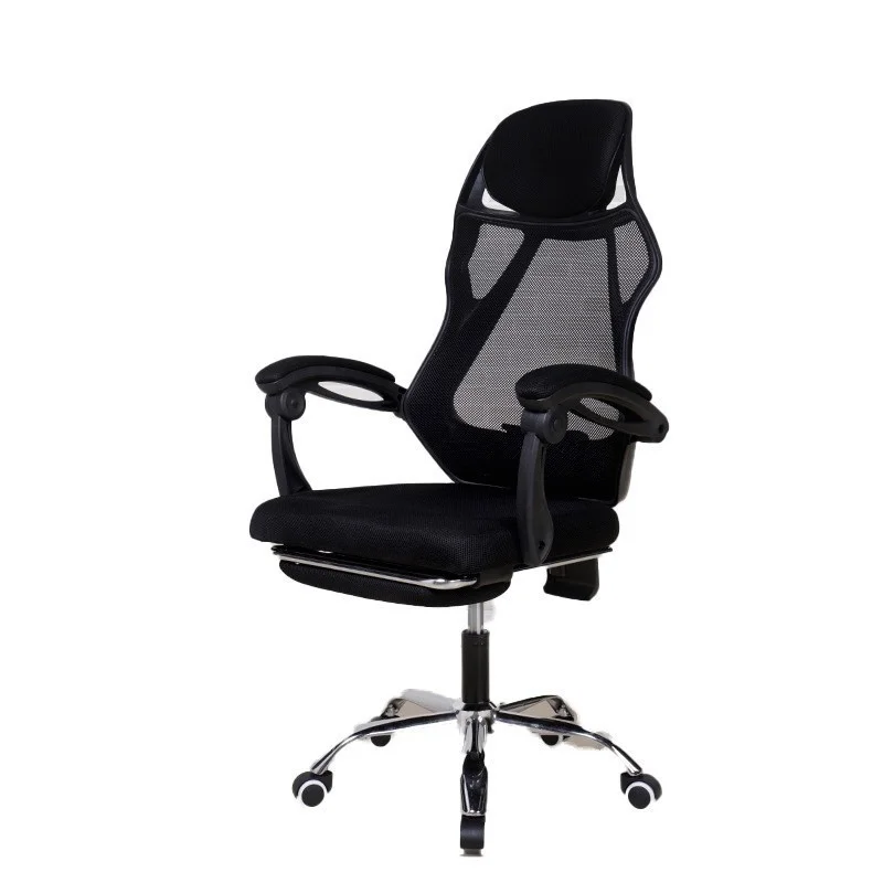 

Gaming Chair Luxury Quality Poltrona Boss Breathable Cushion Lacework With Footrest Can Lie Office Silla Gamer Home Furniture