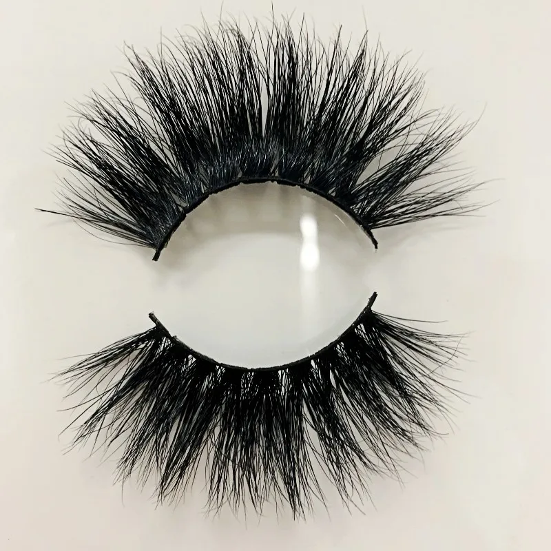 IN USA Eyelash 500pair Mink Eyelashes Criss-cross Strands Cruelty Free 3D 25mm Lashes Mink Lashes Soft Dramatic Eyelashes Makeup