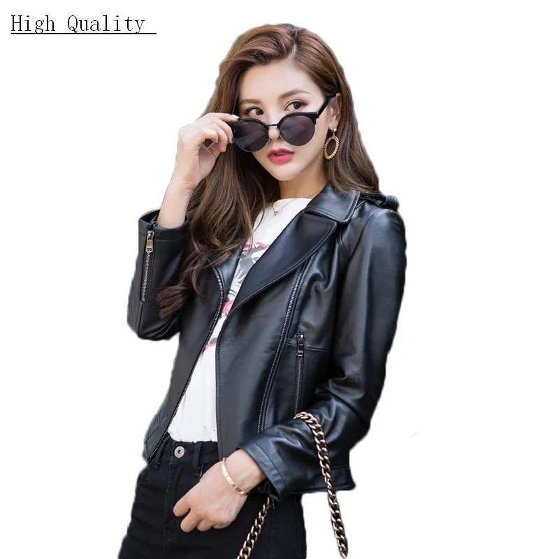 Куртка женская зимняя из натуральной овечьей кожи батальных размеров | Женская