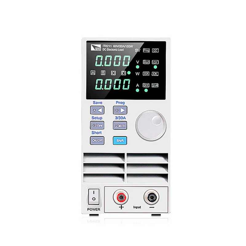 IT8211 Высокая точность одноканальный программируемый DC электронная нагрузка 60V 30A