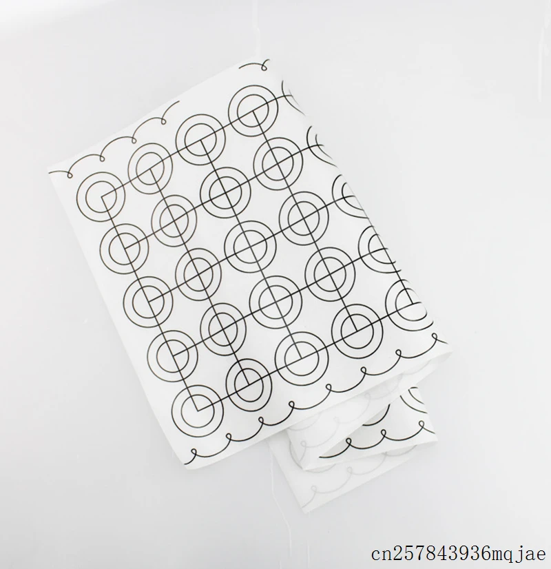 20 шт. 65 кругов Макарон силиконовая форма Макаронный коврик круглый DIY