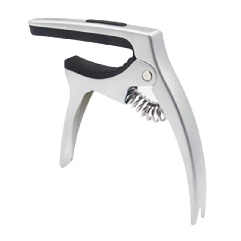 

Orphee Guitar Capo for Acoustic Electric Guitar Made of Alloy with Pick Holder and Guitar Pin Puller 3 in 1 Function