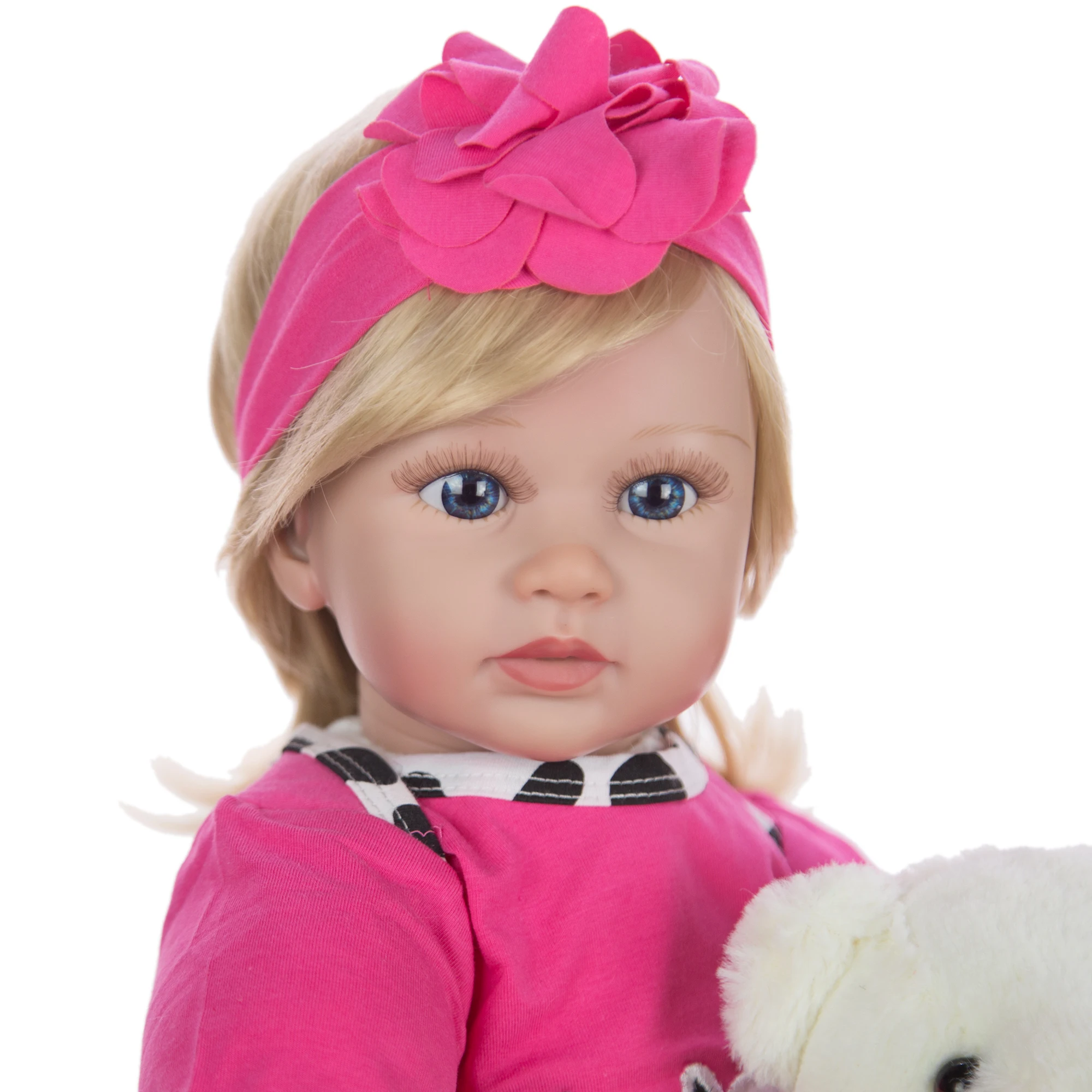 Новый дизайн KEIUMI 24 дюйма DIY принцесса Reborn Baby куклы 60 см Милая силиконовая кукла