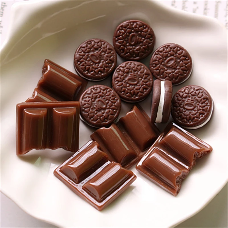 3 шт. подвески слаймы для печенья OREO клейкие аксессуары бусин принадлежности