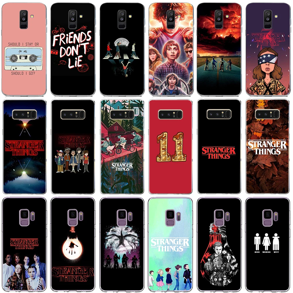 Очень странные дела мягкий чехол для samsung Galaxy A70s A70 A60 A50s A50 A40s A40 A30s A30 A20s A20E A20 A10s A10| |