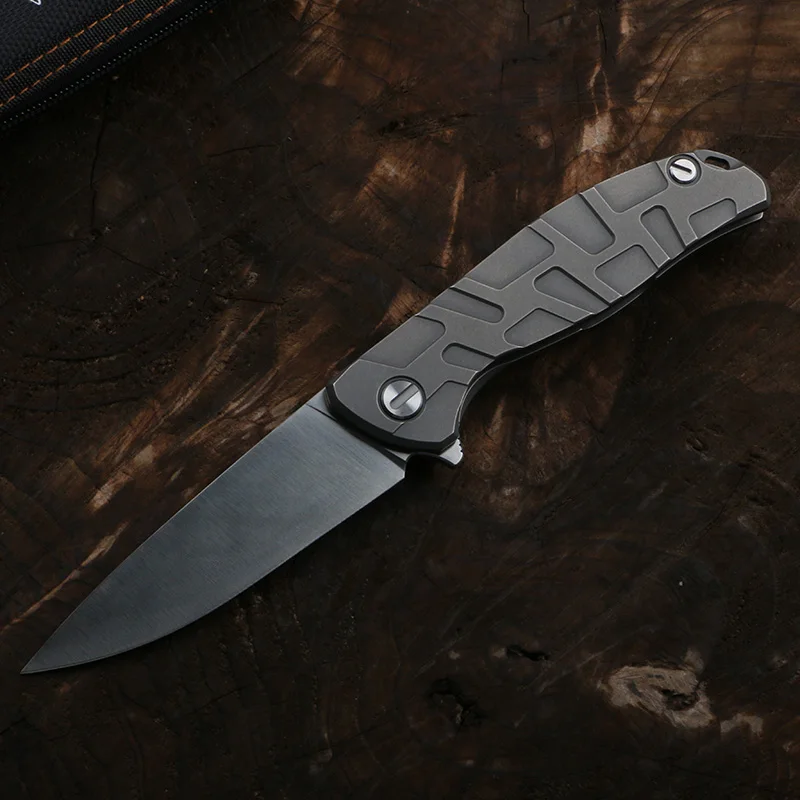 Green thorn flipper 95 D2 K110 стальной нож T образная титановая ручка для кемпинга на природе