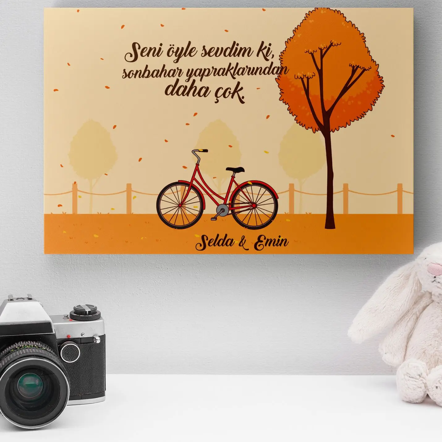 

Personalized Romantic Design Mini Canvas-14