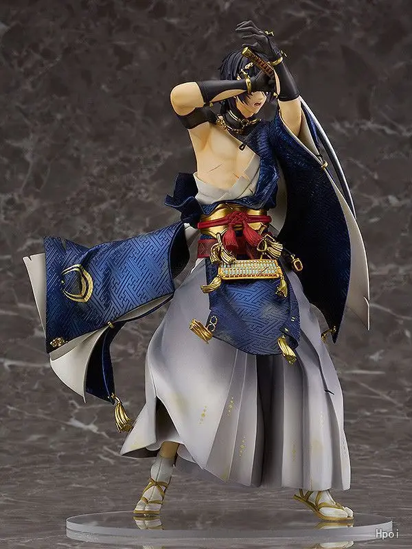 Японское аниме Touken Ranbu Online Mikazuki Munechika Боевая версия. ПВХ экшн фигурка меч крутой