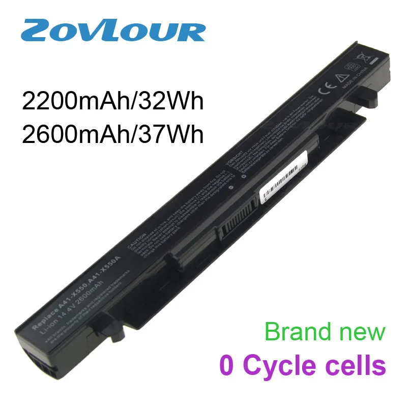 Zovlour Аккумулятор для ноутбука Asus X550 X550C X550CA X550CC X550CL X550E X452 X452C X452CP X452E X452EA X452EP A41