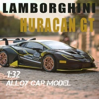 new 132 alloy car model lamborghini huracan stevo miniature scale metal vehicle supercar gifts for children boys collection toy