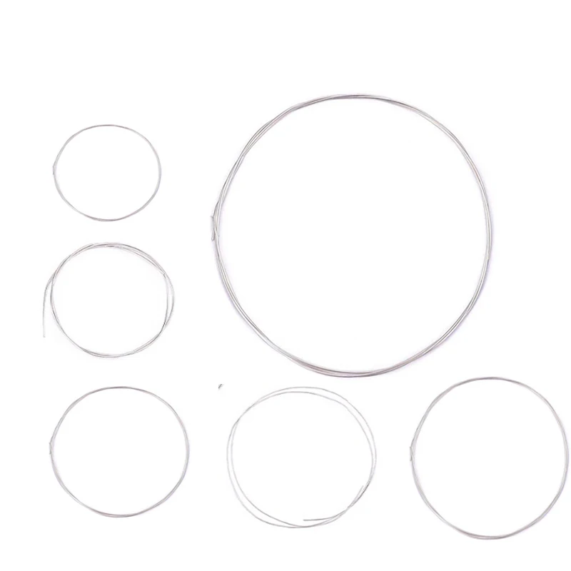 

0.5 meters 0.3-1.2mm 925 Sterling Silver Wire String Line For DIY Necklace Bracelet Earring Jewelry Making