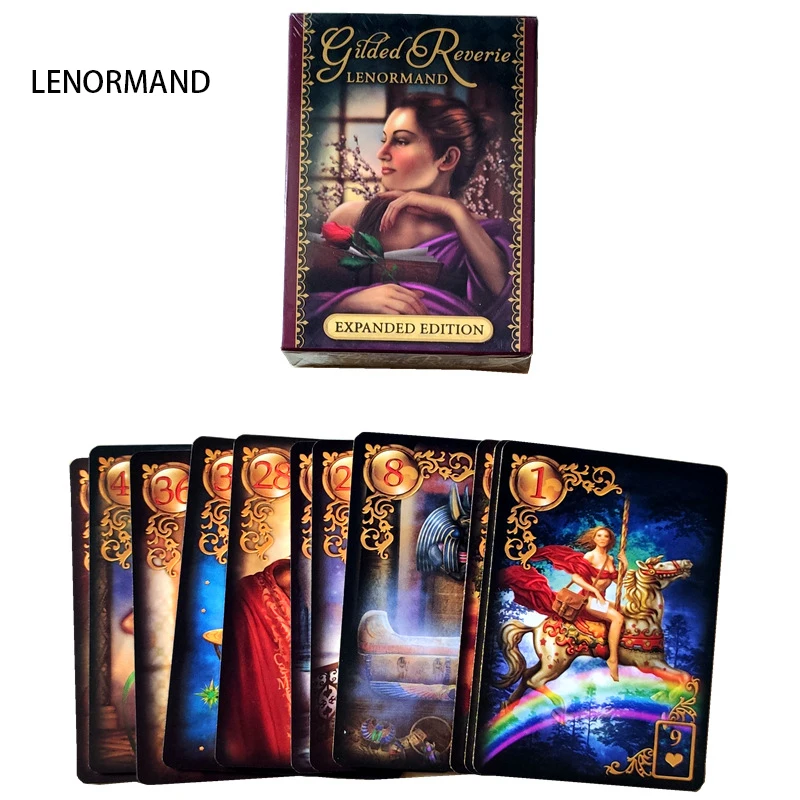 Новые карты для чтения Fate lenormand Oracle карты для загадочных фортун карты Для Таро для гадания Fate unicorn карты для oracle FT014
