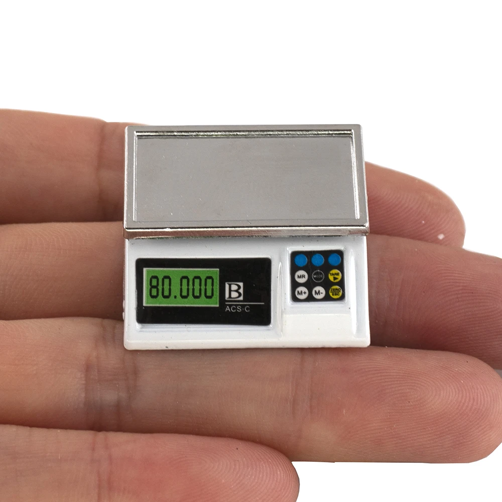 Миниатюрные аксессуары для кукольного домика металлические электронные