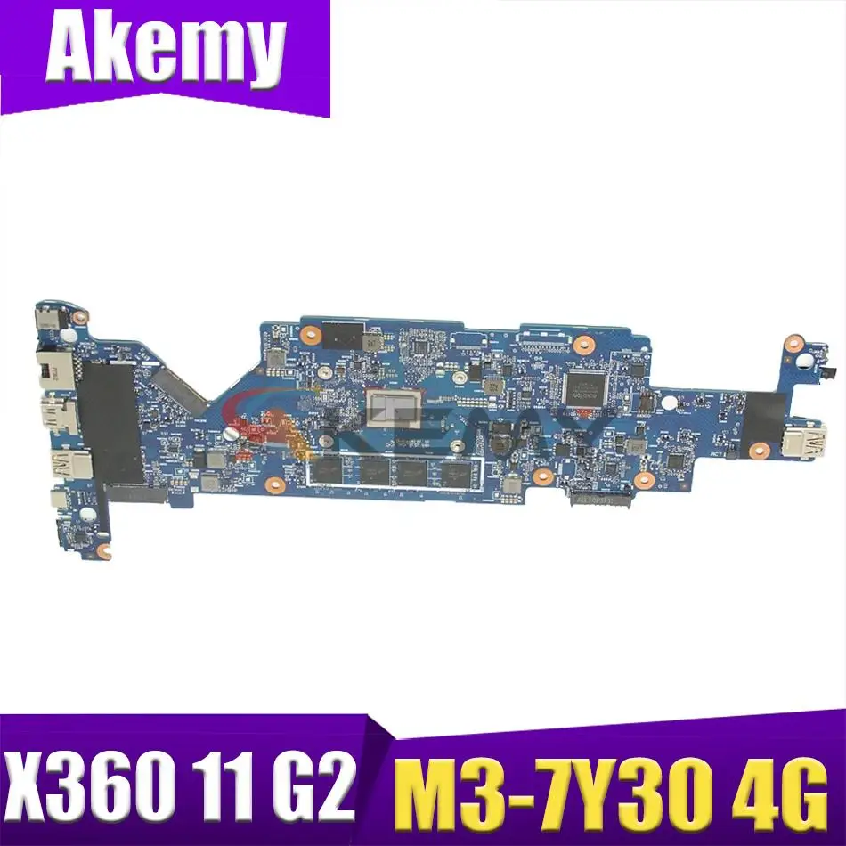 

Материнская плата 932687-601 932687-001 HP X360 11 G2 M3 7Y30 4 Гб 6050A2908801-MB-A02 Материнская плата ноутбука 100% рабочий 100%