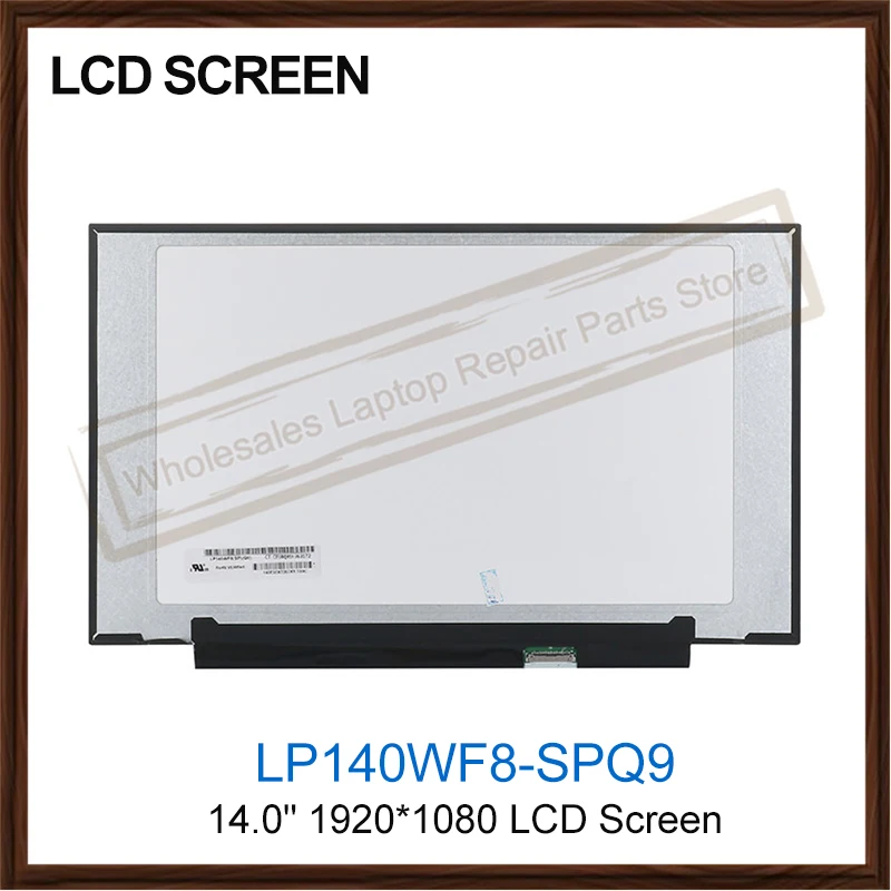 Оригинальный LP140WF8 SPP2 SPQ9 14 0 &quotЖК экран дисплей дигитайзер 1920*1080 ноутбук
